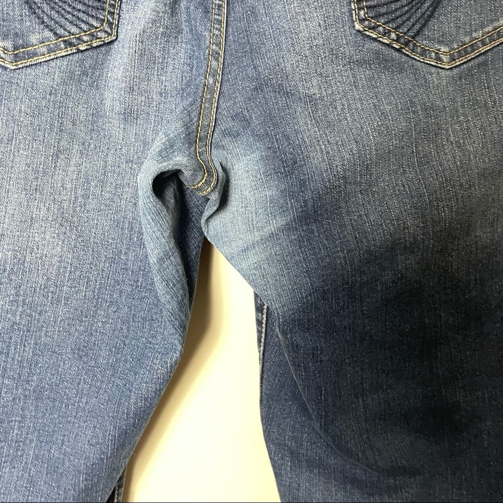 Lane Bryant Genius Fit Medium Wash Denim Capri Size 22 - Picture 12 of 13